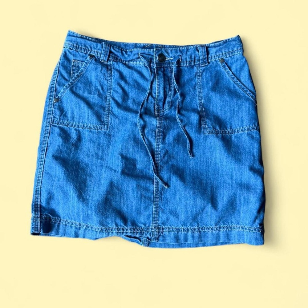 Christopher & Banks Denim Skort